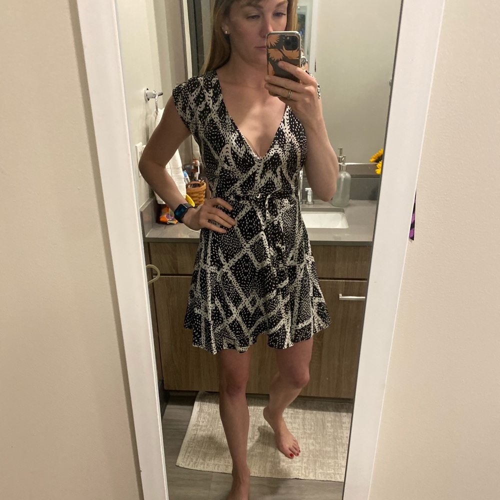 YUMI Kim Silk Wrap dress - SIZE XS